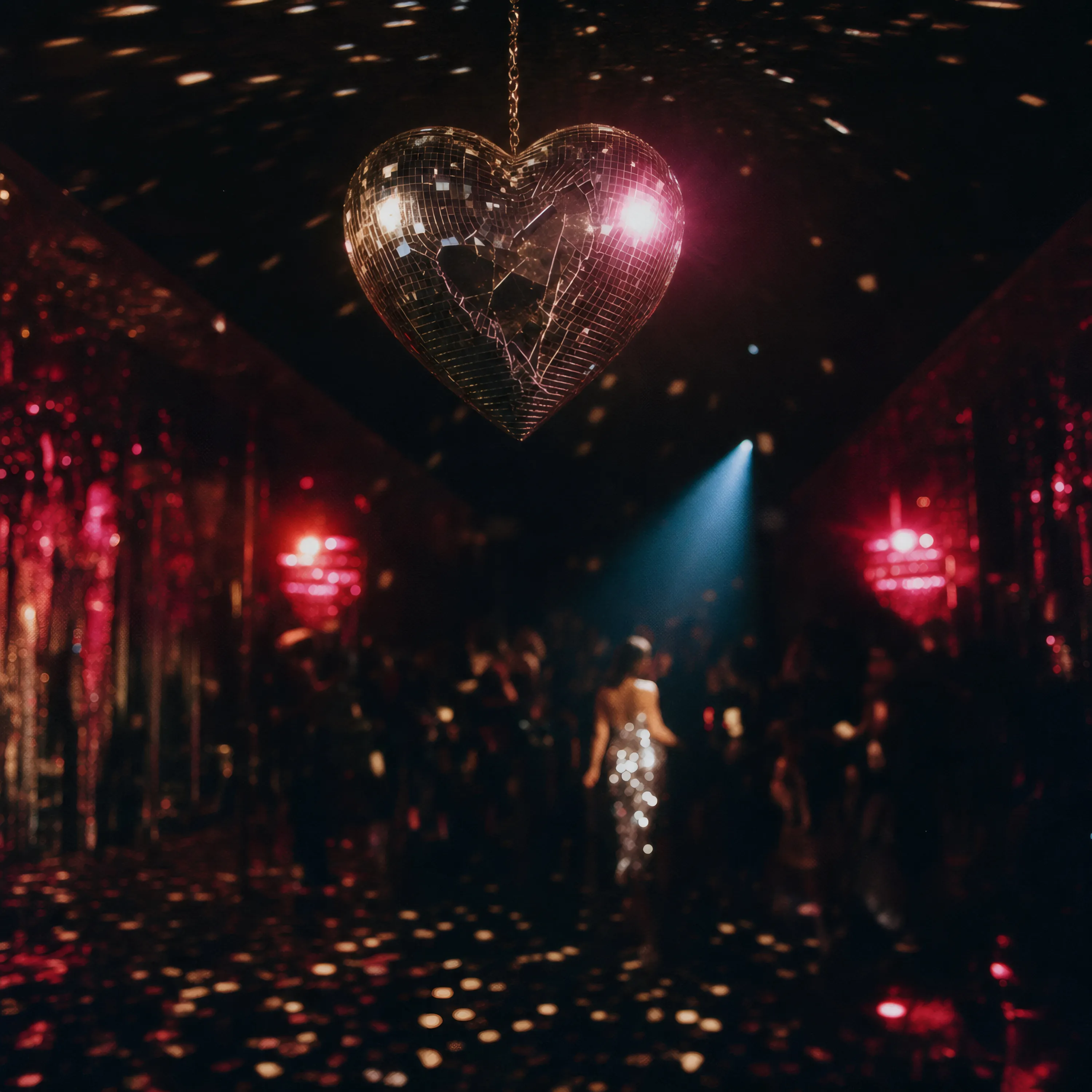 Single cover Mirrorball Heart